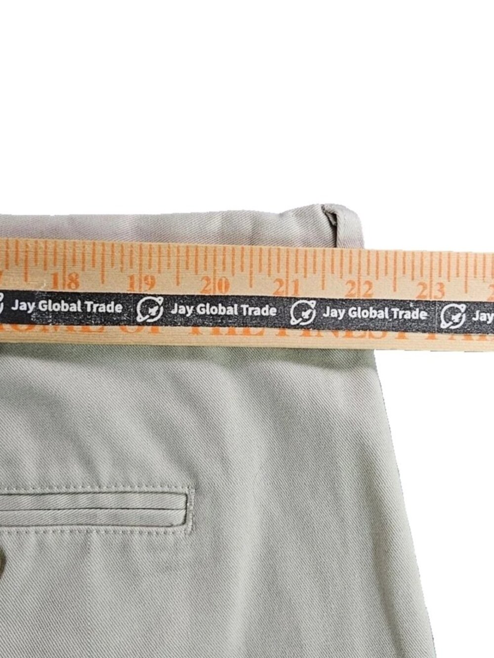 NWT Men's 44 LIGHT BEIGE L.L. Bean Chinos Pant - Inseam: 32" - Picture 7 of 8